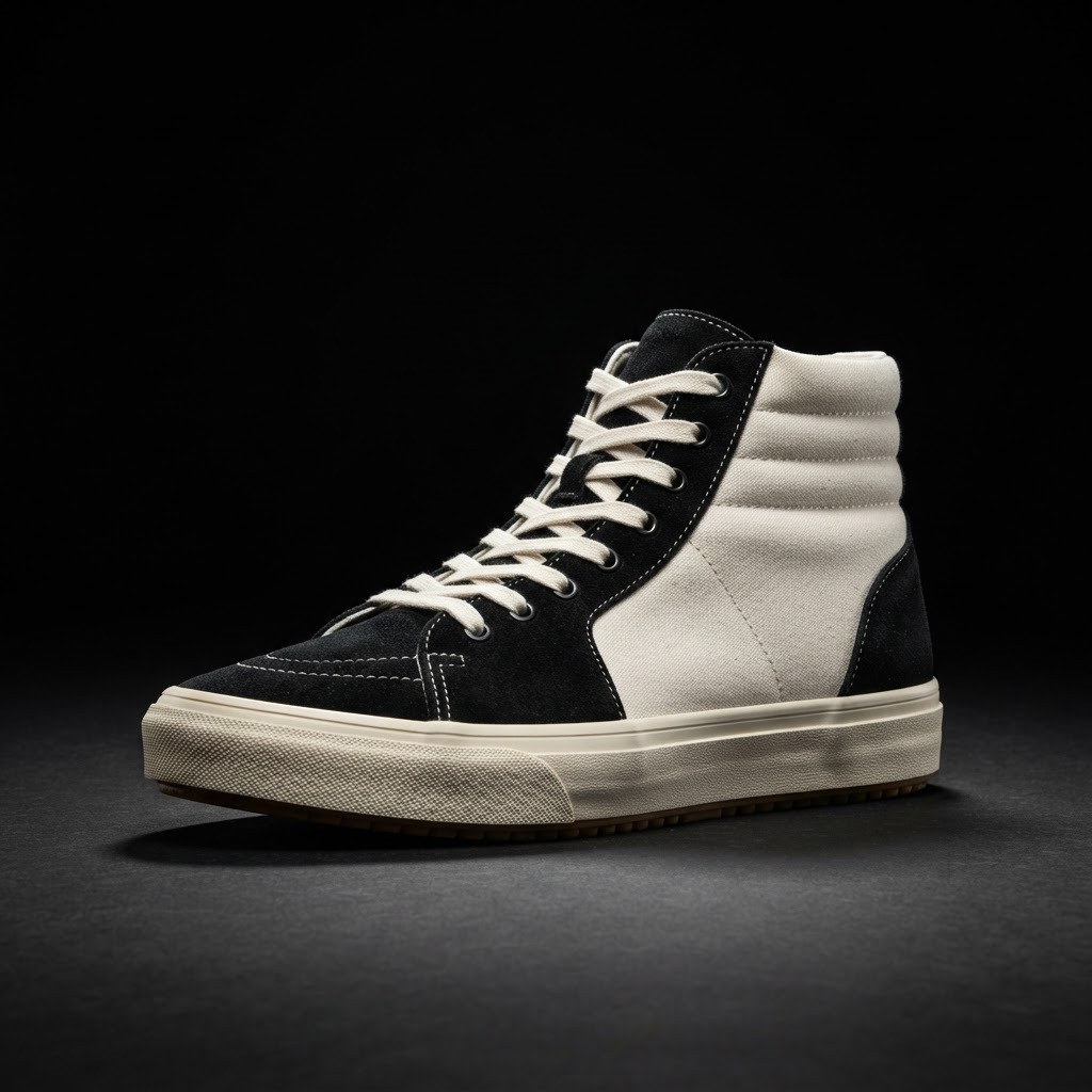 Black high-top sneaker prize